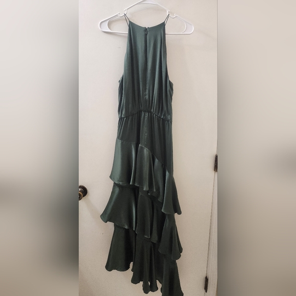 Zimmermann Elegant Green Sleeveless Dress, Size Small, Silk. Without Belt. - Picture 6 of 10